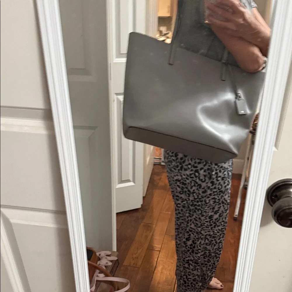 Kate Spade Light Gray Tote Bag